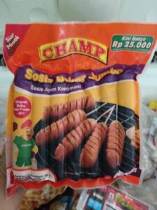 Sosis Ayam  Champ Jumbo 500 Gram